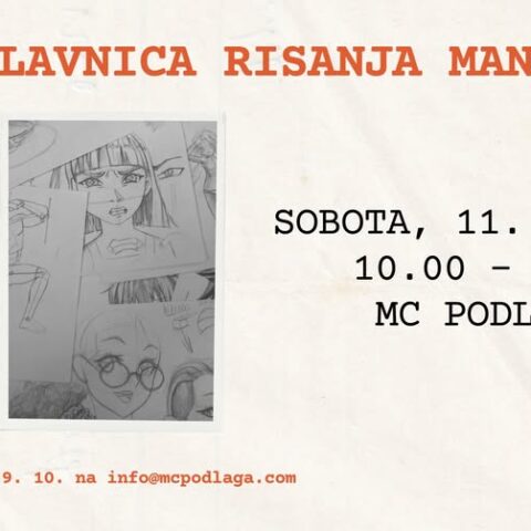 Delavnica risanja mange