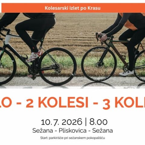 Kolesarski izlet: 1 kolo, 2 kolesi, 3  &hellip;
