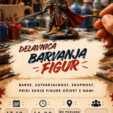 Delavnica barvanja figur
